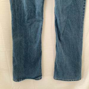 Roz & Ali Womens Medium Wash Blue Jeans Size 12