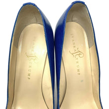 Load image into Gallery viewer, Ivanka Trump Itchalta Womens Blue Leather Pumps Size 9.5