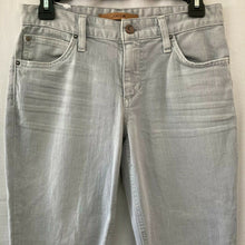 Load image into Gallery viewer, Joes Jeans Slim Crop Womens Gray Silver Denim Jeans Size 25