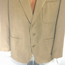 Load image into Gallery viewer, Halston Limited for Miltons Vintage Brown Suede Mens Sports Jacket Blazer L