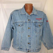 Load image into Gallery viewer, Harley Davidson Cafe Las Vegas Ride Free Mens Blue Denim Jacket Size Small