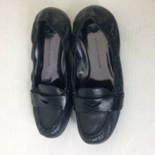 Load image into Gallery viewer, Etienne Aigner Shoes Loafers Womens Black Leather Size 7.5