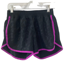 Load image into Gallery viewer, Champion Shorts Fitness Running Womens Size Small Black purple trim