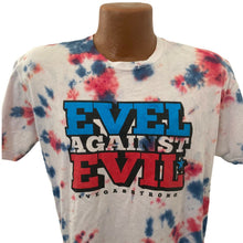 Load image into Gallery viewer, Evel Against Evil T-shirt Tie Die Multicolored Women’s Vegas Strong L Tye Dye