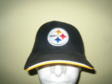 Load image into Gallery viewer, PITTSBURGH STEELERS REEBOK BASEBALL MESH HAT CAP ADULT ONE SIZE NFL FOOTBALL