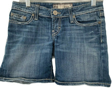 Load image into Gallery viewer, Bke Denim Short Shorts Stella Dark Wash Womens Size 25