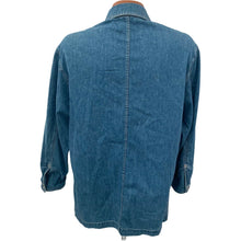 Load image into Gallery viewer, DKNY Jeans Shirt Men’s Denim Medium Wash Button Front Size P Small