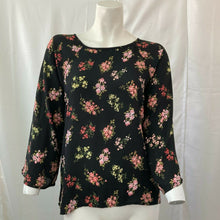 Load image into Gallery viewer, Papermoon Stitch Fix Womens Lanie Crew Neck Floral Blouse XS