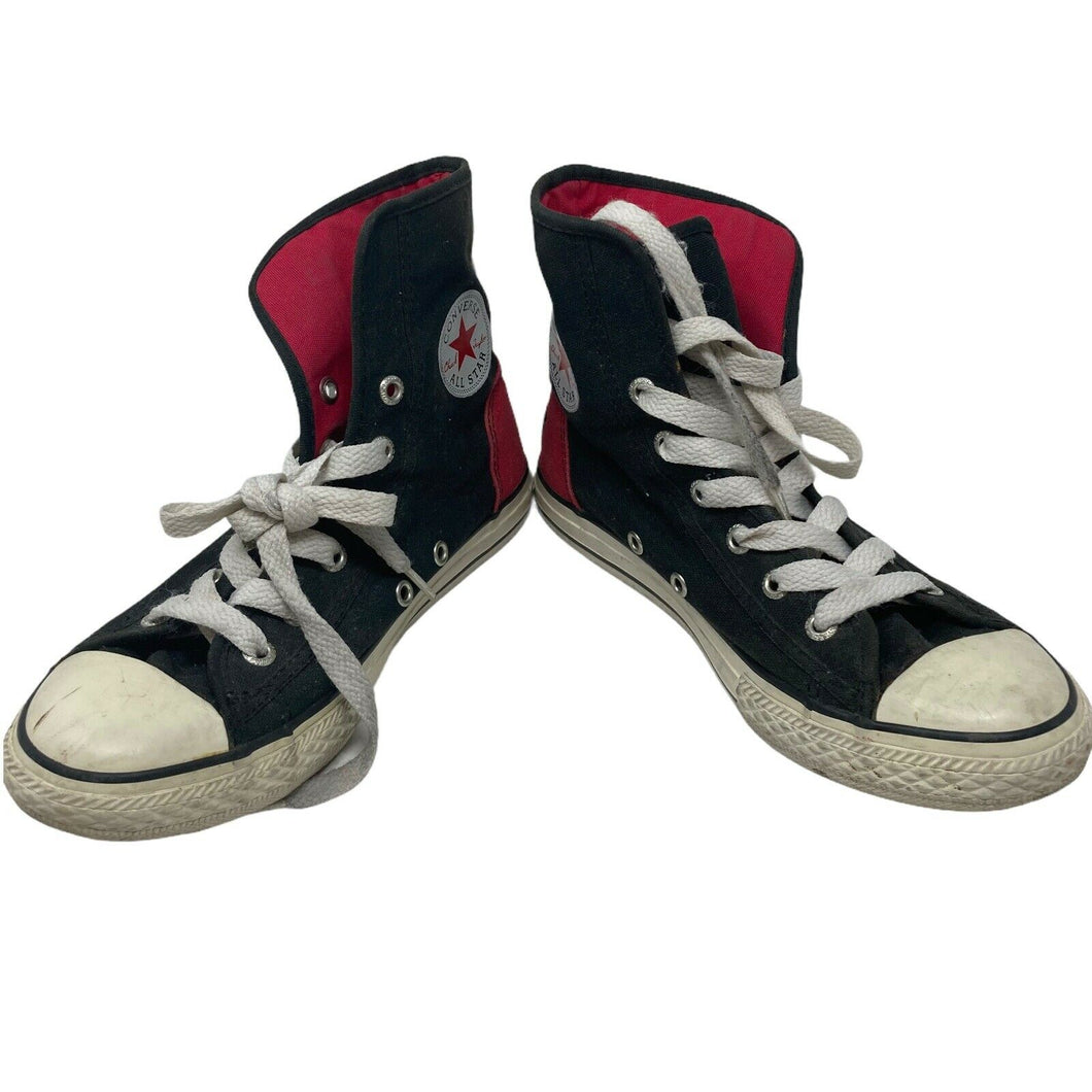 Converse Allstar Chuck Taylor High Tops Red Black Unisex Youth Size 3