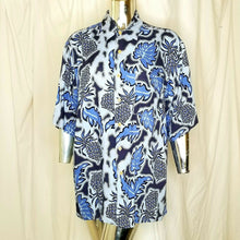 Load image into Gallery viewer, Hana Bay Island Tropics Shirt Hawaiian Mens Large