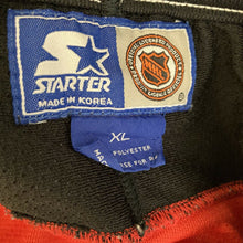 Load image into Gallery viewer, vintage 90s new jersey devils Starter Jersey XL nhl hockey sewn stitched NJ vtg