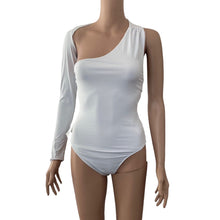 Load image into Gallery viewer, Bardot Bodysuit Womens Small Londyn Cut Out Stretch Orchid White New
