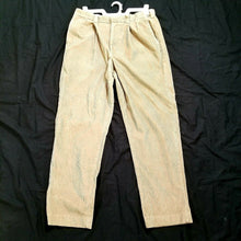 Load image into Gallery viewer, L.L. Bean Pants Mens Khaki Corduroy Straight Leg Size 34