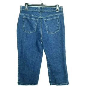 Gloria Vanderbilt Jeans Size 10 Womens cropped