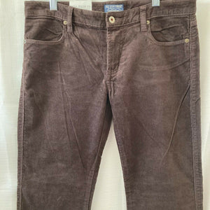 VTG 90s Polo Jeans Company Ralph Lauren RL Brown Stretch Corduroy Pants 10x32