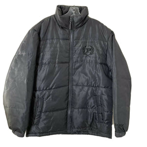 Vintage 90s Mens Dark Gray Phat Farm Puffer Jacket Coat Medium