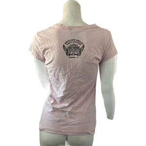 Bravado Harley Davidson T-shirt Womens Medium Pink Antelope Valley Lancaster Pa