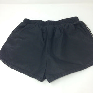 XXI Womens Black Faux Leather Sjort Short Size Small