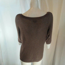Load image into Gallery viewer, Express Womens Light Brown Sheer Sweater Medium