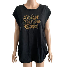 Load image into Gallery viewer, Vintage 90s Apple Bottoms Tshirt Womens 1X Spell Out Bronze Beaded Nelly