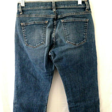 Load image into Gallery viewer, Gap Low Rise Medium Wash Boot Cut Stretch Blue Jeans Size 4