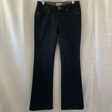 Load image into Gallery viewer, Paige Hollywood Hills Womens Dark Wash Black Boot Cut Jeans 26