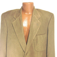 Load image into Gallery viewer, Halston Limited for Miltons Vintage Brown Suede Mens Sports Jacket Blazer L