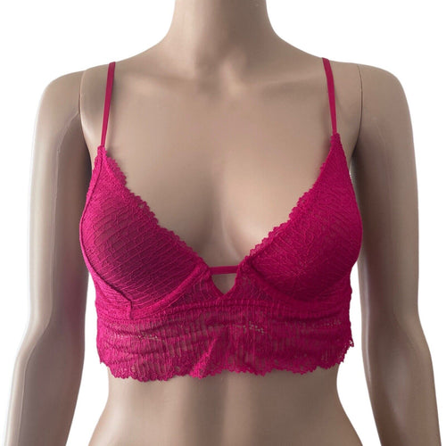 Free People Intimates Bra Size XS Alyssa Underwire Fuchsia Fantastic New