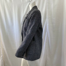 Load image into Gallery viewer, Vintage Austin Reed Petites Womens Tweed Wool Silk Blend Blazer Jacket Size 8