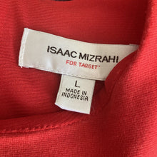 Load image into Gallery viewer, Isaac Mizrahi For Target Dress Red Sleeveless Womens Size Large