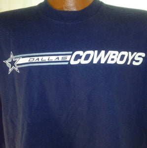 Dallas Cowboys Mens Blue Long Sleeve Tshirt Extra Large
