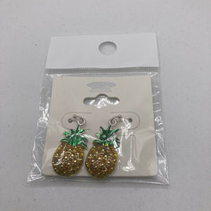 Womens Tropical Pineapple Fashion Earrings