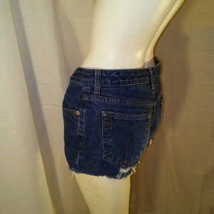 Calvin Klein Jeans Womens Blue Cutoff Short Shorts Size 3