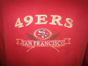 Vintage 90S San Francisco 49ers Sweatshirt By Starter M NFL Football VTG CREW
