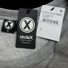 Load image into Gallery viewer, Circle X Sweatshirt Womens Gray French Terry Raglan Sleeve Pullover Medium NEW