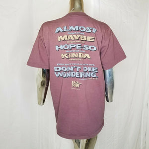 Witness Wear No Doubt Assurance attire Scripture Religious T-shirt XL jesus