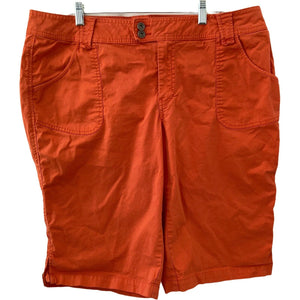 Venezia Shorts Bermuda Orange Women’s Plus Size 20