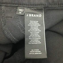 Load image into Gallery viewer, J Brand 485 Midrise Super Skinny Black Jeans JB001383 Size 25