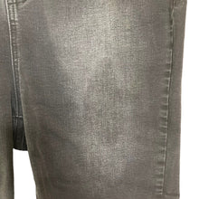 Load image into Gallery viewer, Risen Shorts Bermuda Denim Black Stretch Wasit Womens Size 1XL Raw Hem