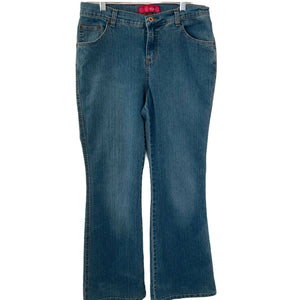 Glo Jeans Medium Wash Womens Size 14 vintage 90s Juniors Bootcut hi rise