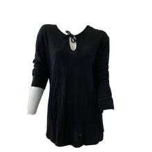 Load image into Gallery viewer, Just Cavali Womens Black Long Sleeve Top Size 52 Italy Medium US roberto cavali