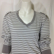 Load image into Gallery viewer, G by Guess Women&#39;s Striped Long Sleeve Shirt XL