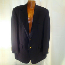 Load image into Gallery viewer, Wimbledon of England Exclusively by Dillards Mens Blue Blazer w Gold Buttons 44R