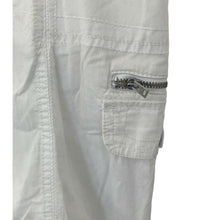 Load image into Gallery viewer, Chicos Pants White Shorts Bermuda Cargo Style Womens Size Medium 10 Chicos 1.5