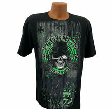 Load image into Gallery viewer, Laughlin 2012 Nevada River Run T-shirt L biker motorcycle skull top hat rocker