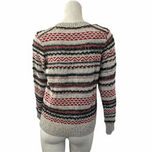 Load image into Gallery viewer, Lucky Brand Sweater Faire Aisle Pullover Multicolor Womens Size XS