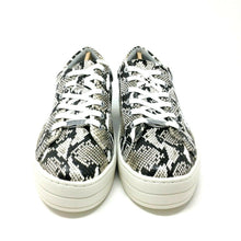 Load image into Gallery viewer, J Slides Hilton Platform Snakeskin Print Sneakers