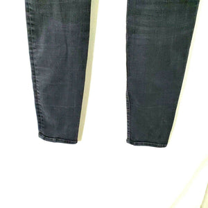 J Brand Maria Vanity Womens Black Stretch Black Denim Jeans Size 28