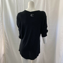 Load image into Gallery viewer, Just Cavali Womens Black Long Sleeve Top Size 52 Italy Medium US roberto cavali