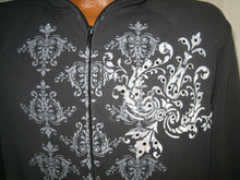 Load image into Gallery viewer, Caesars Palace Casino Las Vegas Womans Thin Zip Up Jacket XXL Spade Couture